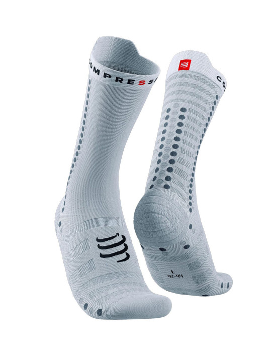 Pro Racing Socks v4.0 Ultralight Bike - White/Grey