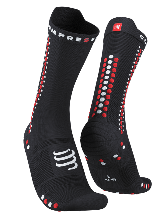 Pro Racing Socks v4.0 Bike - Black/Red