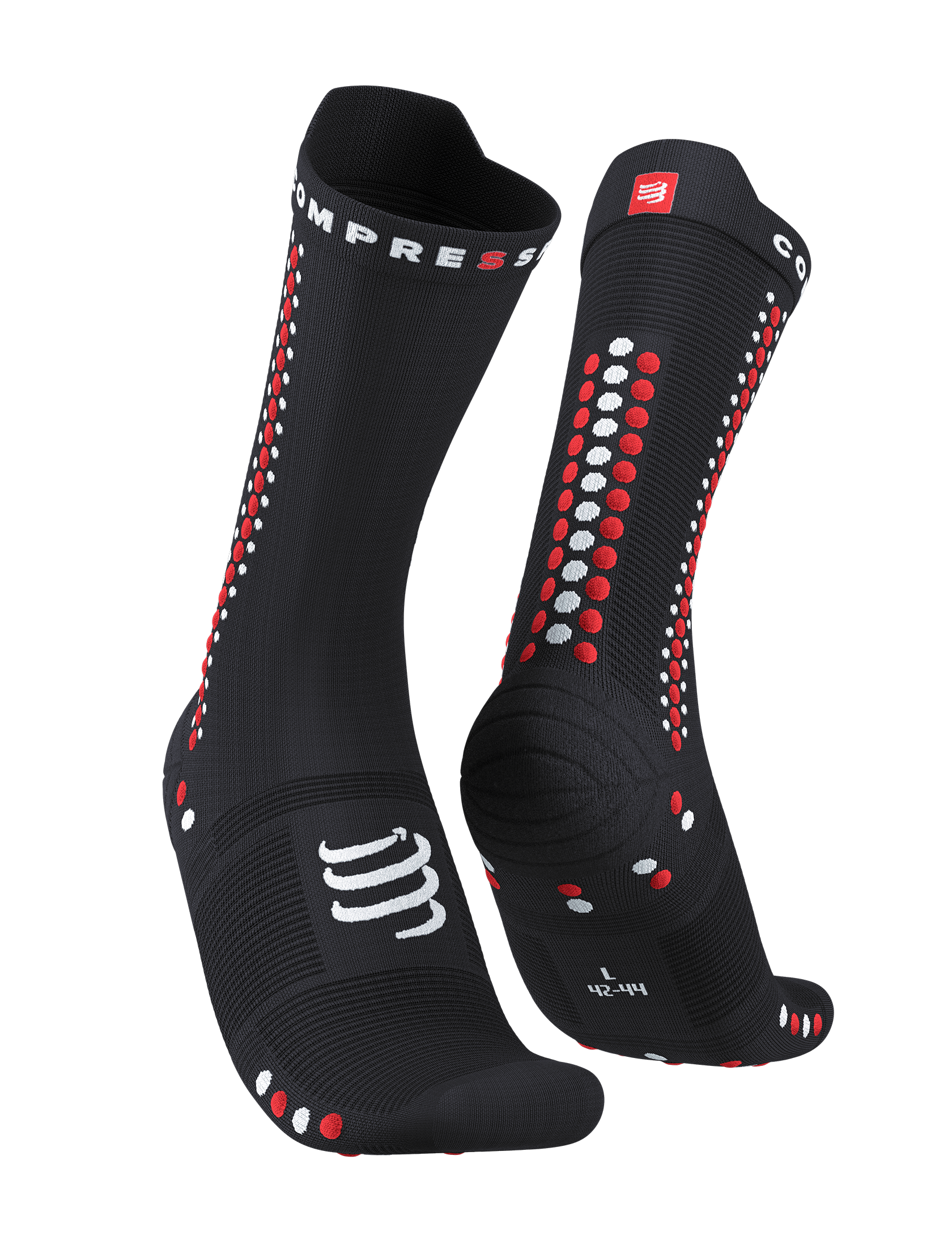 Pro Racing Socks v4.0 Bike - Black/Red