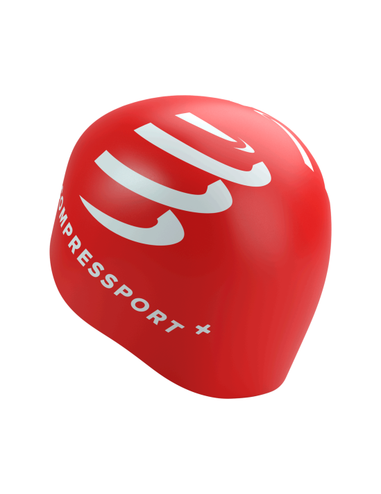 Swim Cap RED/WHITE