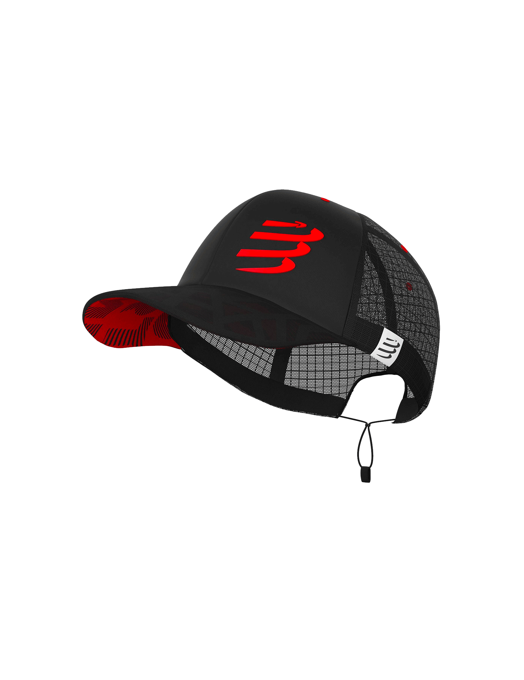 Racing Trucker Cap - Black/Red