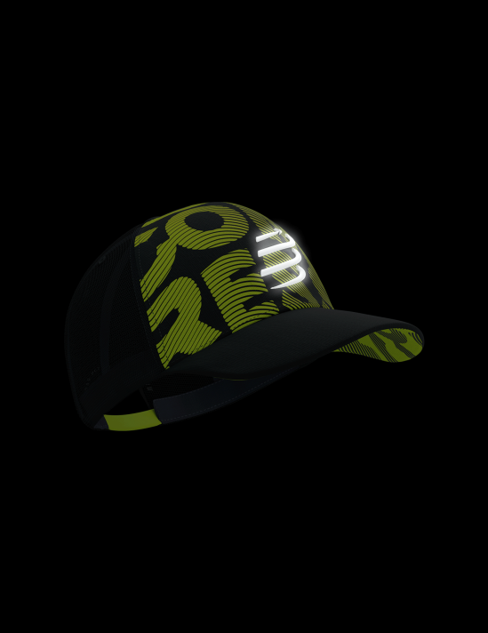 Trucker Cap Flash - Black/Fluo Yellow