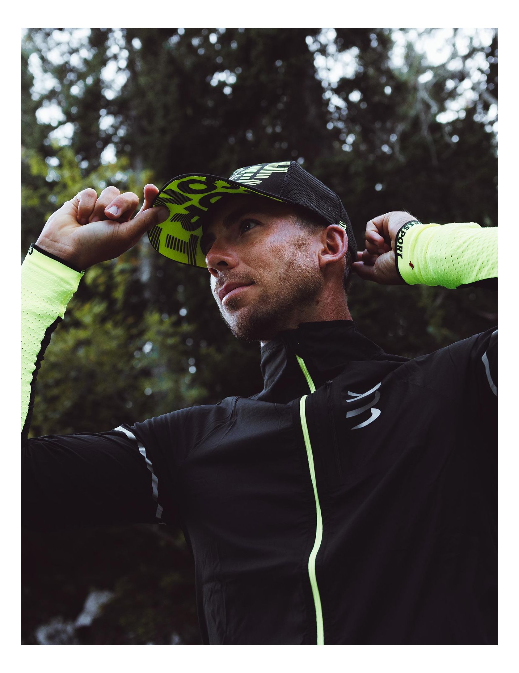 Trucker Cap Flash - Black/Fluo Yellow