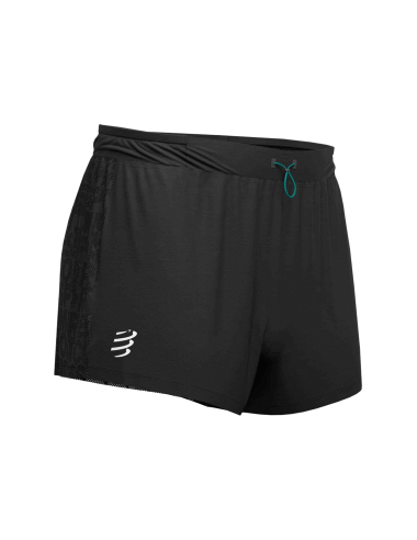 Racing Split Overshort schwarz