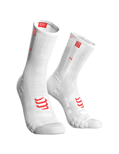Calcetines deportivos pro v3.0 Bike blancos