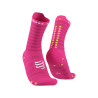 Pro Racing Socks v4.0 Ultralight Run High - Fluo Pink/Primerose