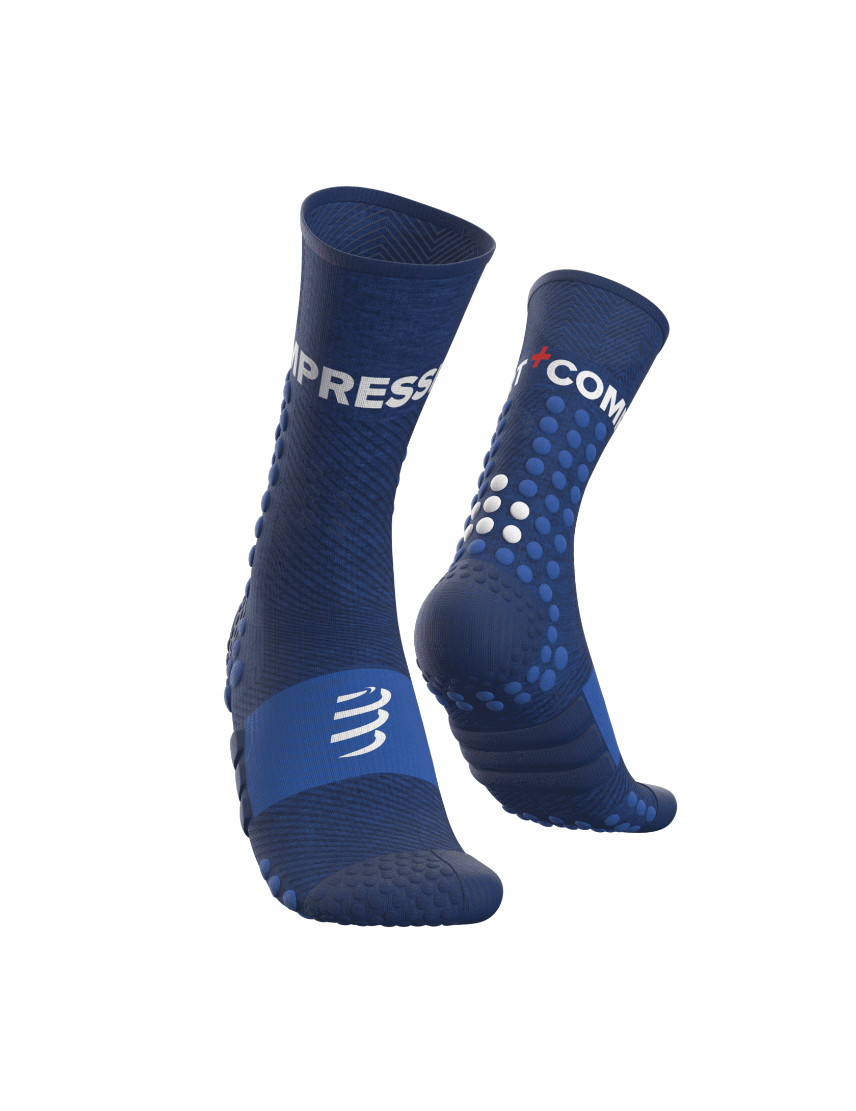 Calze da ultra trail blu melange