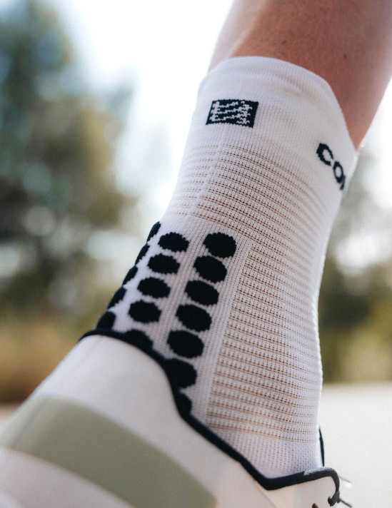 Pro Racing Socks v4.0 Run High - White/Black