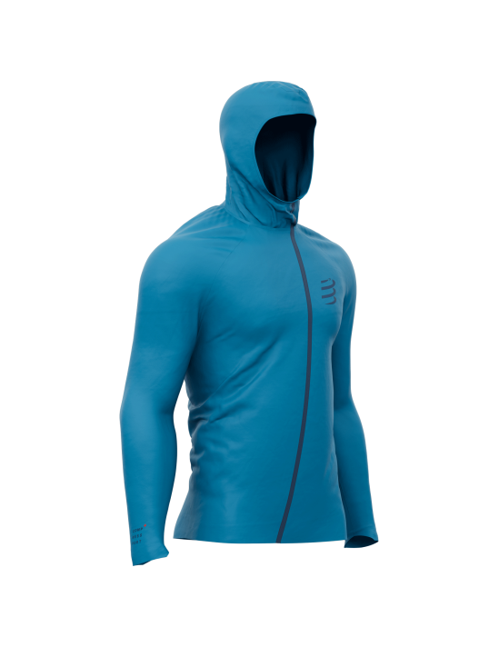 Hurricane Waterproof 10/10 Jacket - Mosaic Blue