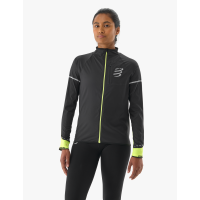 Hurricane Windproof Jacket Flash W - Black / Fluo Yellow