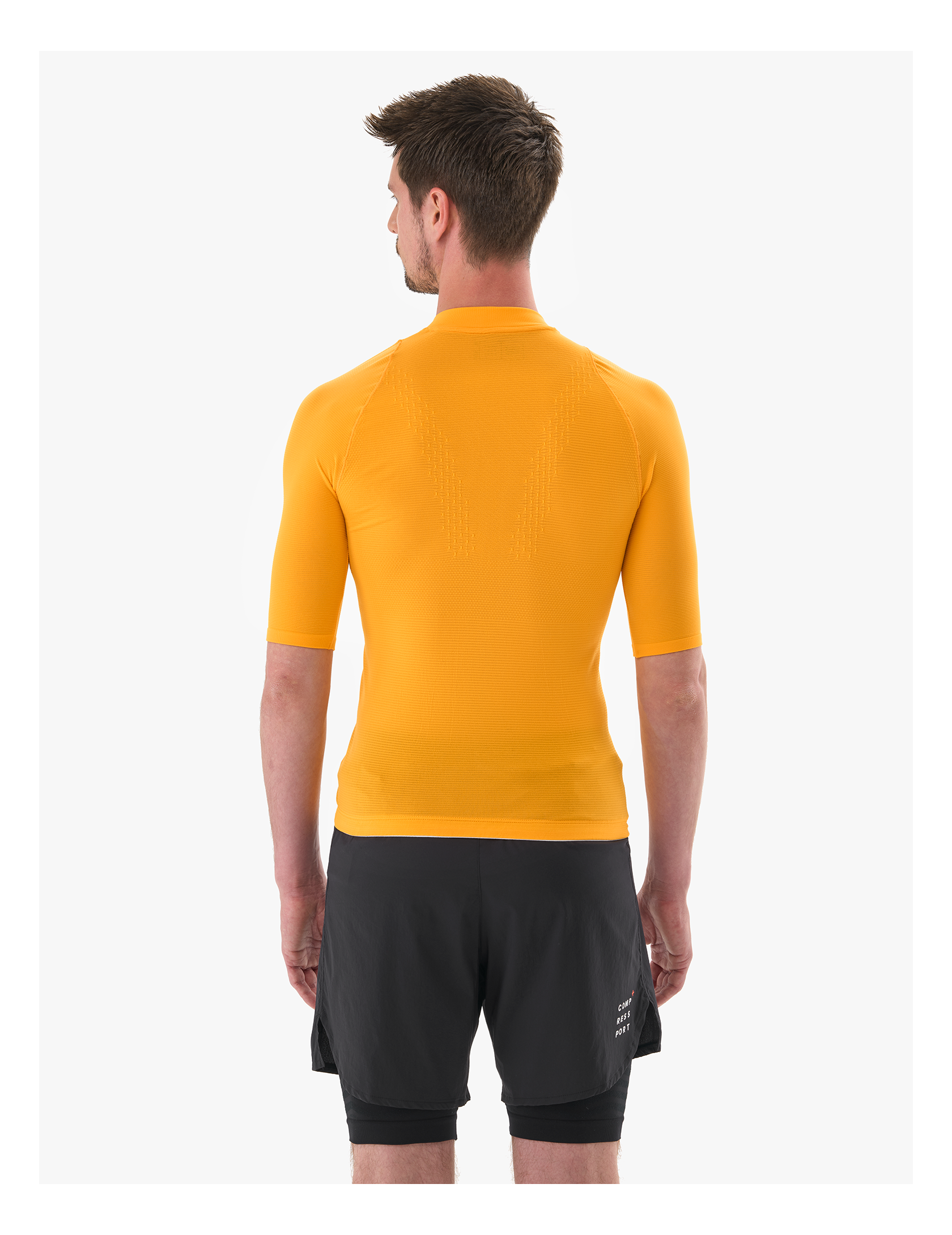 Trail Postural SS Top Saffron| Trail Running Tee | Compressport Trail Postural SS Top Saffron| Trail Running Tee | Compressport