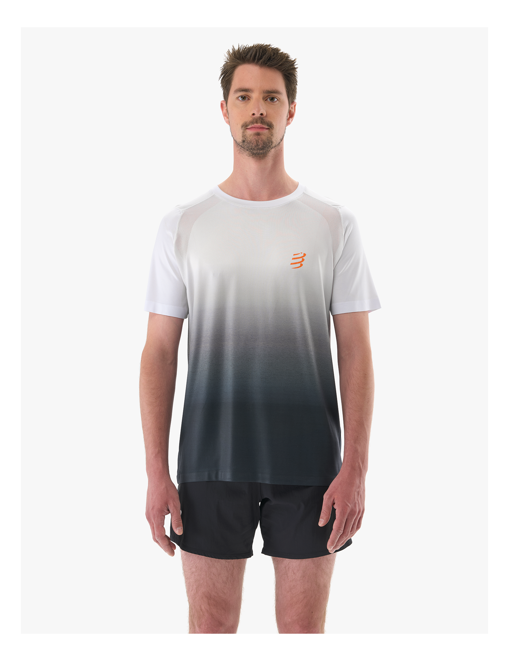 Performance SS Tshirt M Storm | Running T-shirt | Compressport