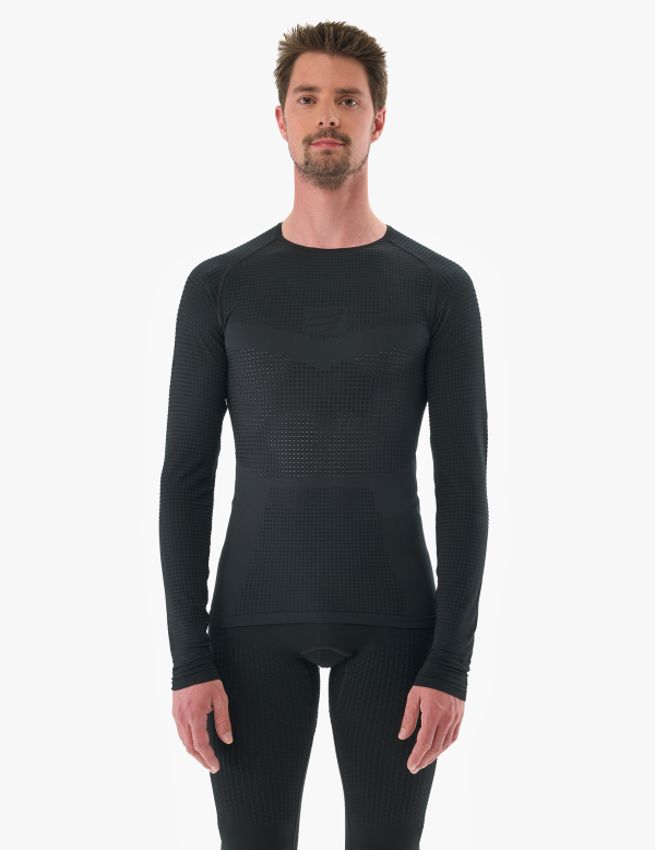 On/Off Base Layer LS Top M - Black