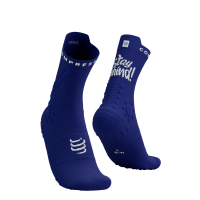 Pro Racing Socks V4.0 Trail Stay Behind - Dazz Blue
