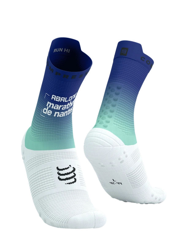 Pro Racing Socks v4.0 Run High - Nantes Marathon 2025 BLUE