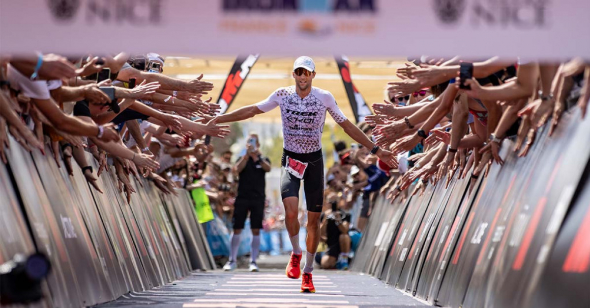RUDY VON BERG VICTORIOUS IN LONG DISTANCE DEBUT AT IRONMAN® FRANCE