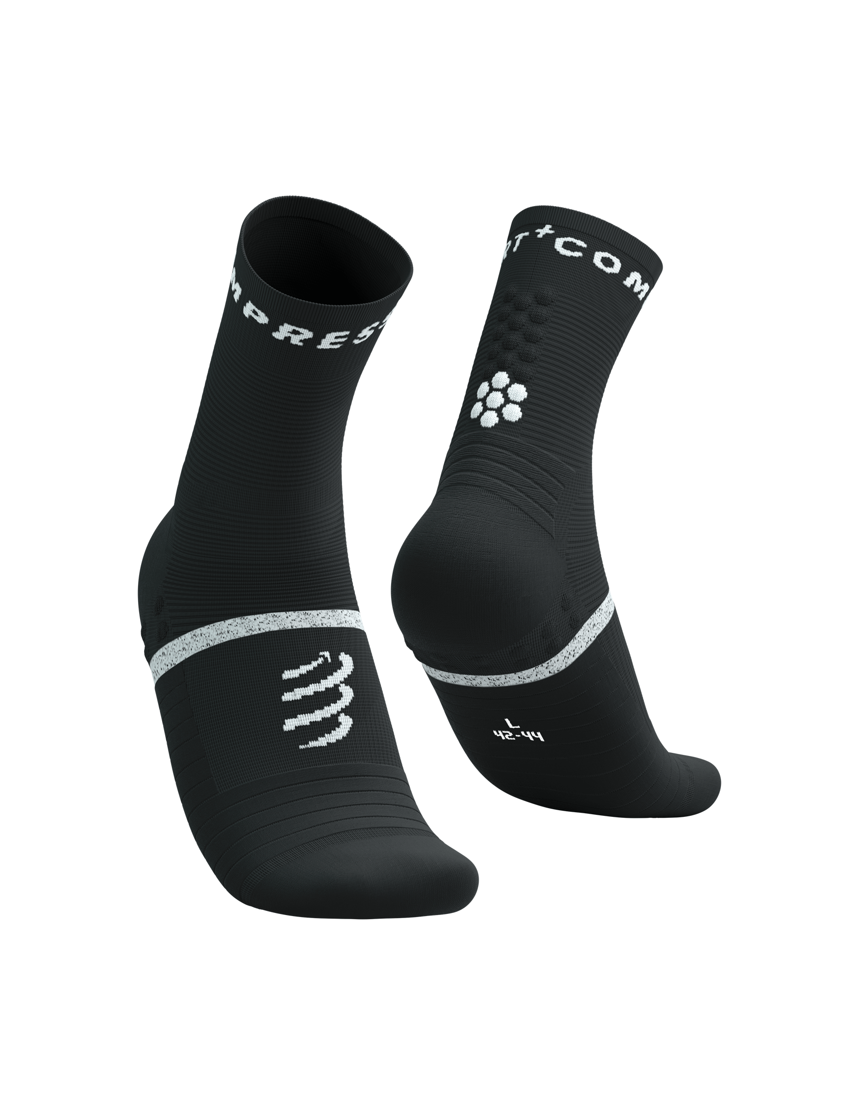 Pro Marathon Socks V2.0 - Black White | Sport socks | Compressport