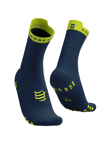 Pro Racing Socks v4.0 Run High - Blues/Green Sheen
