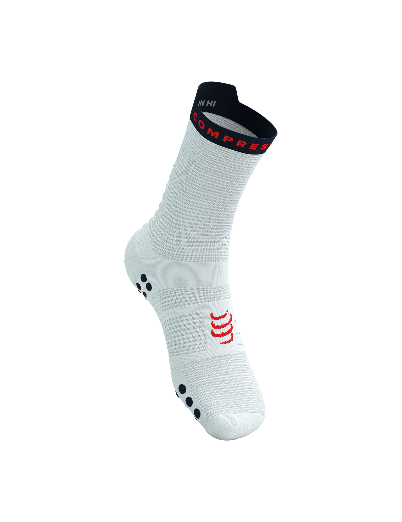 Compressport Pro Racing Socks v4.0 Run Quarter Flash